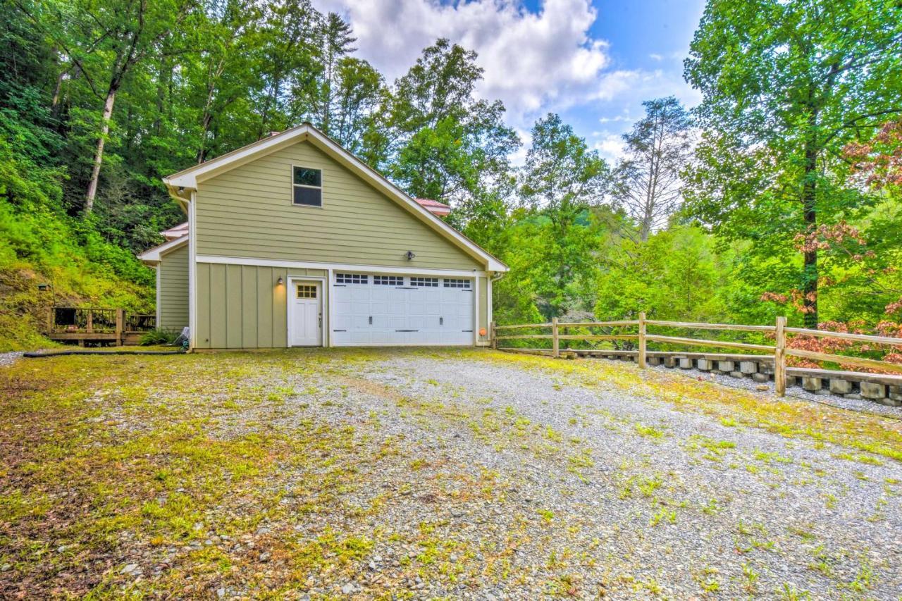 Cozy Riverside Dahlonega Home With Kayaks And Fire Pit Exterior foto